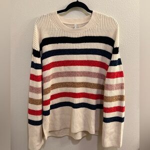 Gap Split Hem Crew Neck Sweater Size Large Tall